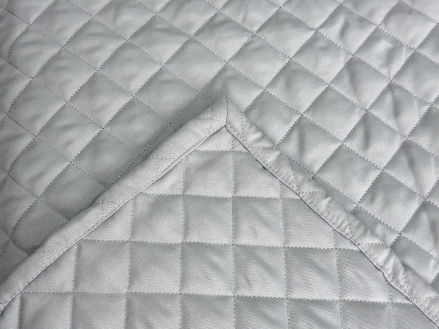 Покривало 220x240 Ecotton Полісатин Light Grey