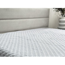 Bedspread 220x240 Ecotton Polysatin Light Grey