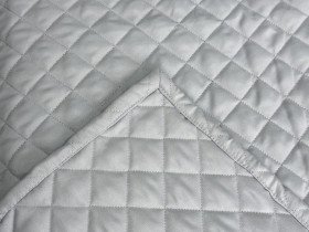 Bedspread 220x240 Ecotton Polysatin Light Grey