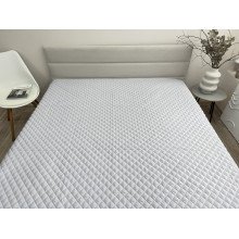 Bedspread 150x220 Ecotton Polysatin Light Grey