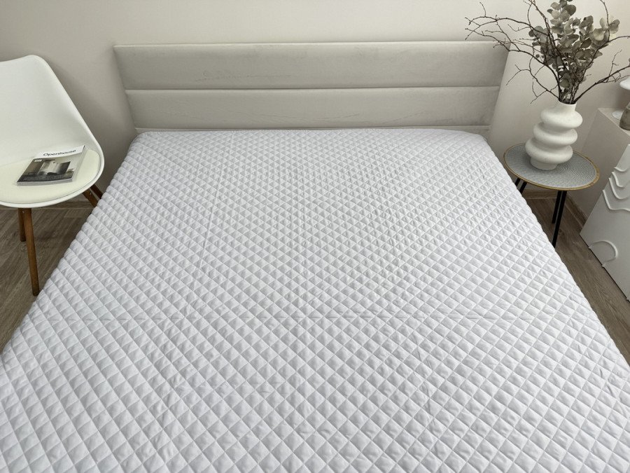 Покривало 150x220 Ecotton Полісатин Light Grey