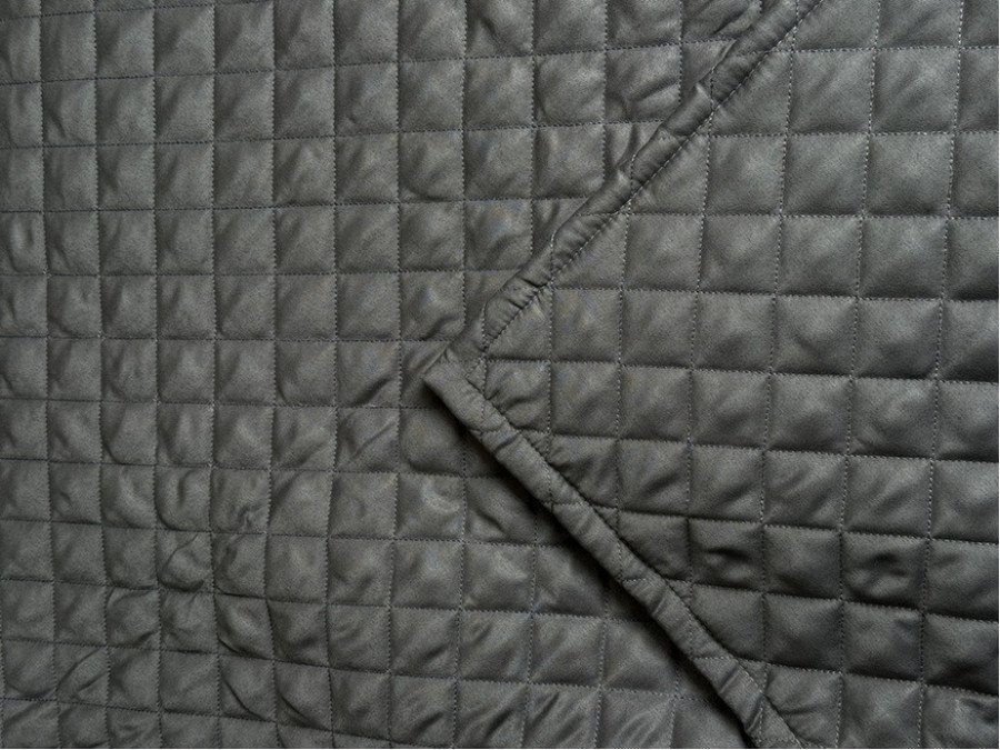 Покривало 200x220 Ecotton Полісатин Сірий