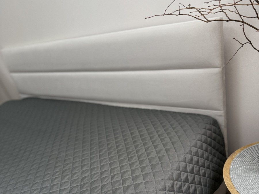 Покривало 200x220 Ecotton Полісатин Сірий