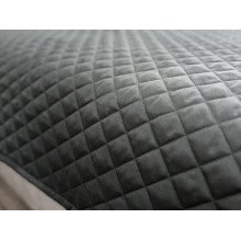 Bedspread 220x240 Ecotton Polysatin Gray