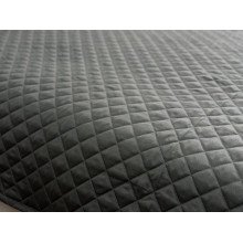 Bedspread 200x220 Ecotton Polysatin Gray