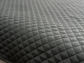 Bedspread 200x220 Ecotton Polysatin Gray