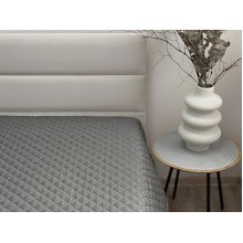 Покрывало 200x220 Ecotton Полисатин Темно серый