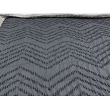 Bedspread 150x220 Ecotton Polysatin Jacquard Gray