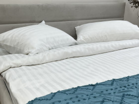 Покривало 200x220 Ecotton Полісатин жаккард Зелений