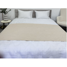 Bedspread 200x230 Pique Beige