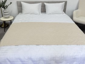 Bedspread 180x230 Pique Beige