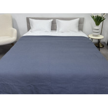Bedspread 200x230 Pique Gray