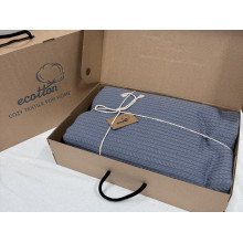 Bedspread 200x230 Pique Gray