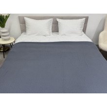 Bedspread 200x230 Pique Gray