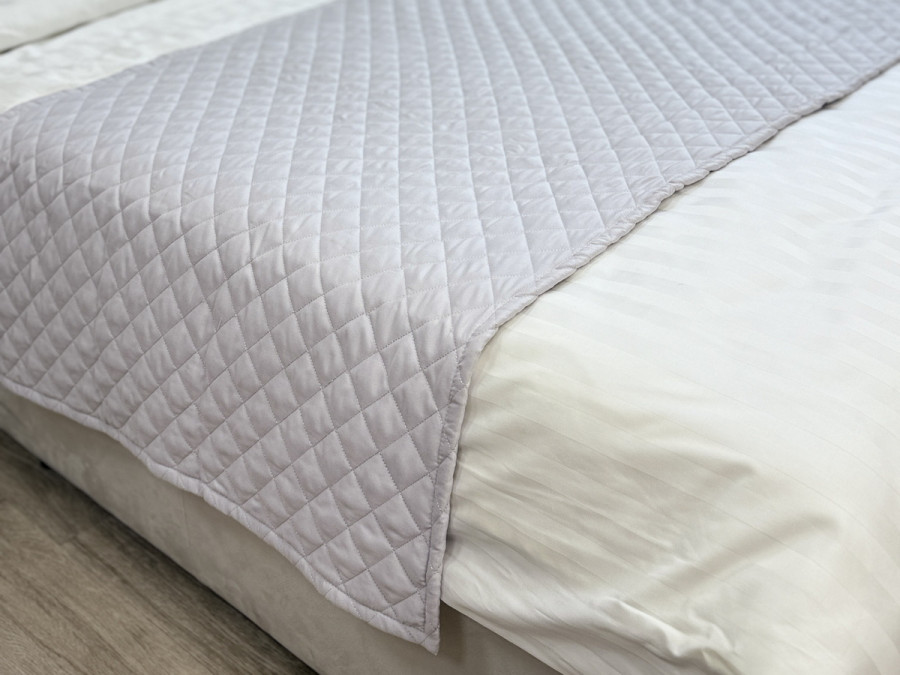 Саше 70x230 Ecotton Полисатин Светло серый