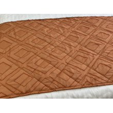 Sachet 70x230 Ecotton Polysatin Jacquard Orange