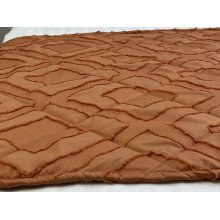Sachet 70x230 Ecotton Polysatin Jacquard Orange