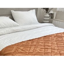 Sachet 70x230 Ecotton Polysatin Jacquard Orange