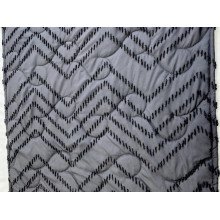 Sachet 70x230 Ecotton Polysatin Jacquard Gray