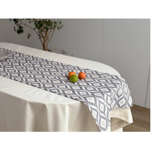 Table runner made of water-repellent fabric 45x170 DUCK 27951-29