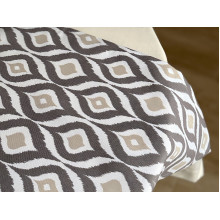 Table runner made of water-repellent fabric 45x170 DUCK 27951-29