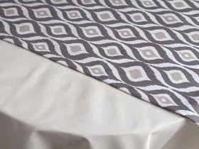 Table runner made of water-repellent fabric 45x170 DUCK 27951-29