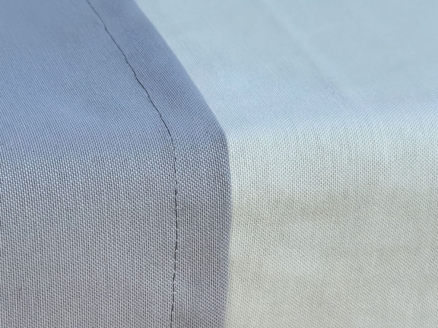 Table runner made of water-repellent fabric 45x170 DUCK, gray