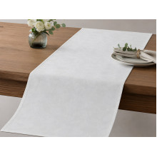 Textile table runner 45x170 white