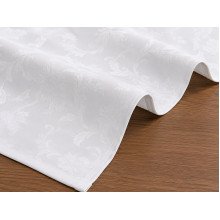 Textile table runner 45x170 white