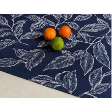 Table runner made of water-repellent fabric 45x170 DUCK blue 2894-25 Blue