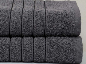 Рушник махровий 70x140 Ecotton Antracite 420
