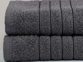 Рушник махровий 70x140 Ecotton Antracite 420