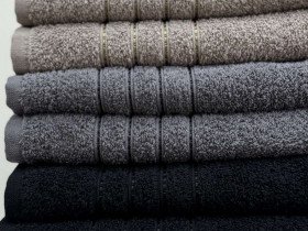 Рушник махровий 50x90 Ecotton Antracite 420
