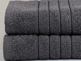 Terry towel 70x140 Ecotton Antracite 420