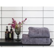 Рушник махровий 70x140 Ecotton Antracite 550