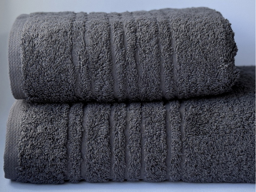 Рушник махровий 50x100 Ecotton Antracite 550