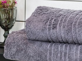 Terry towel 50x100 Ecotton Antracite 550