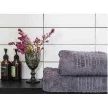 Полотенце махровое 50x100 Ecotton Antracite 550