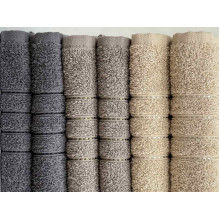 Полотенце махровое 70x140 Ecotton Бежевое 420