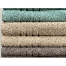 Полотенце махровое 70x140 Ecotton Бежевое 420