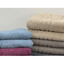 Полотенце махровое 50x90 Ecotton Бежевое 420