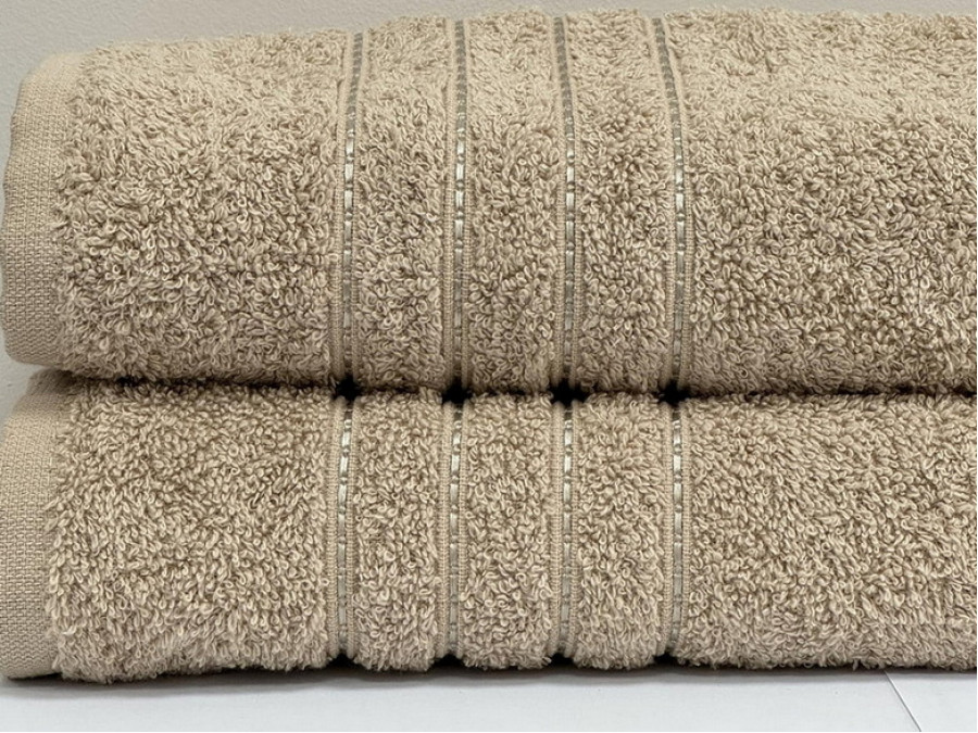 Terry towel 50x90 Ecotton Beige 420