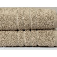 Terry towel 70x140 Ecotton Beige 420