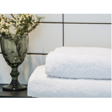 Полотенце махровое 50x90 Ecotton Белое 430