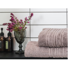 Terry towel 70x140 Ecotton Cappuccino 550