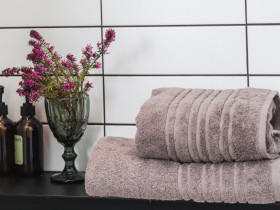 Рушник махровий 70x140 Ecotton Cappuccino 550