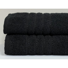 Terry towel 50x90 Ecotton Black 420