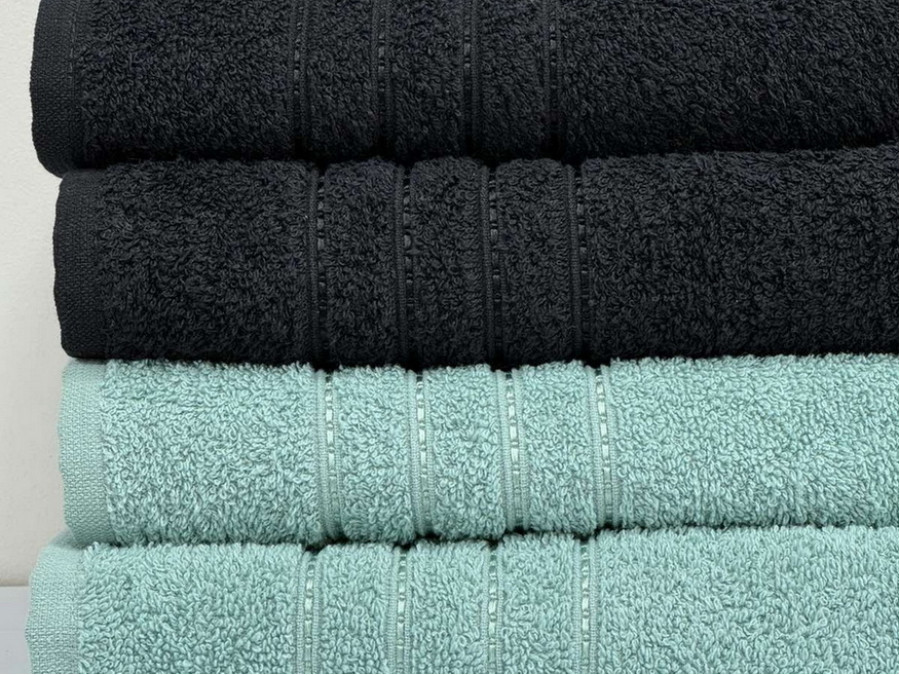 Terry towel 50x90 Ecotton Black 420