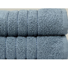 Terry towel 70x140 Ecotton Indigo 420