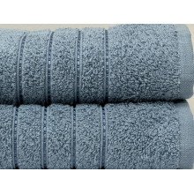 Terry towel 70x140 Ecotton Indigo 420
